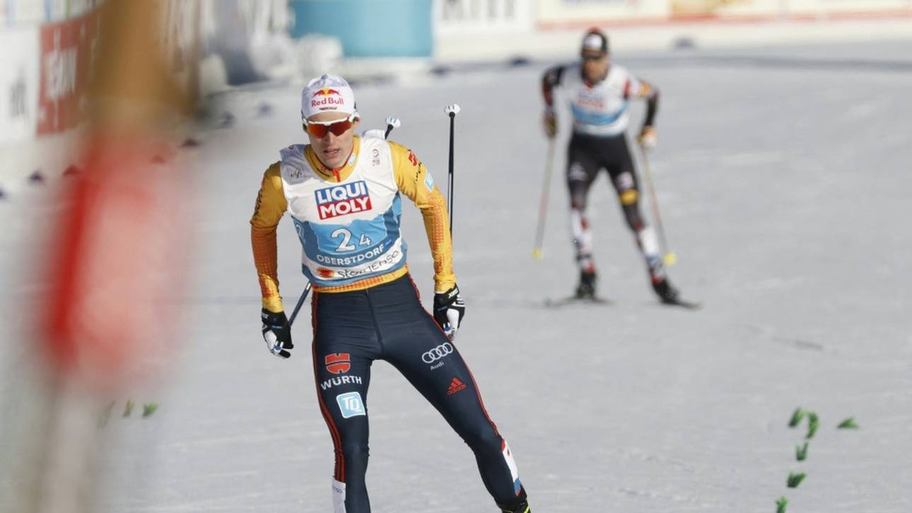 Wind wirbelt Kombi-Wettkampf durcheinander