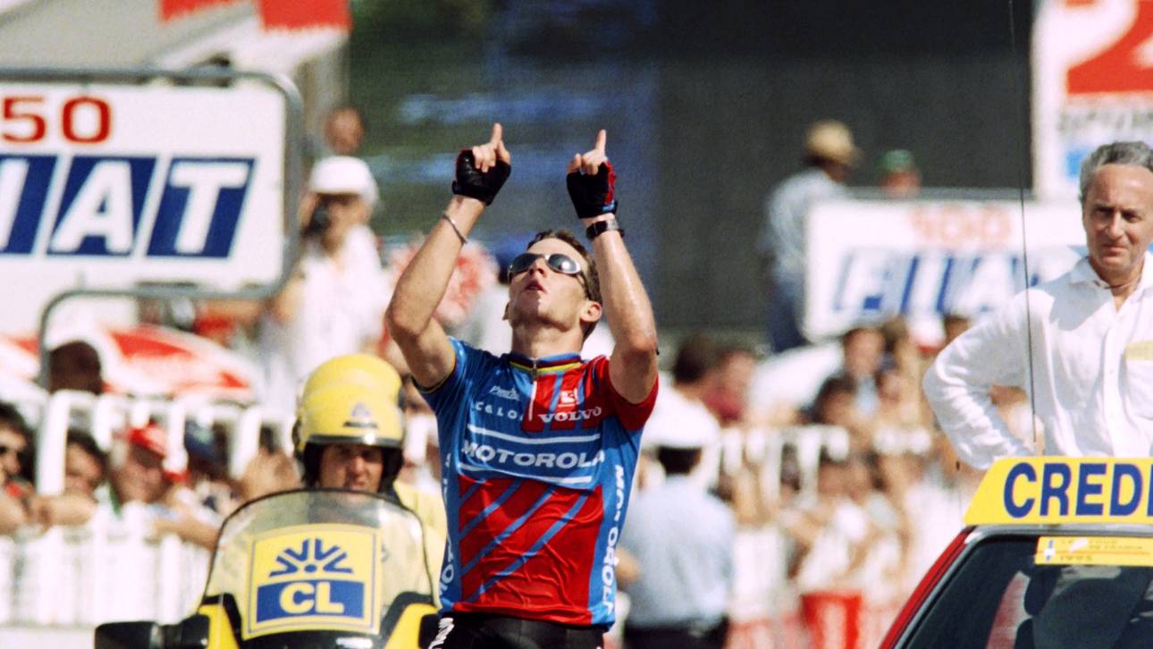 Lance Armstrong dachte bei seinem Etappensieg 1995 an den toten Fabio Casartelli