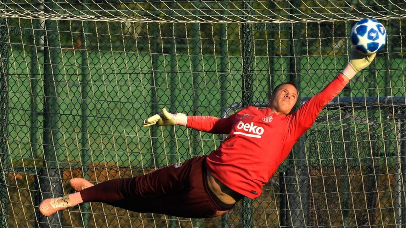 Ter Stegen zurück im Training