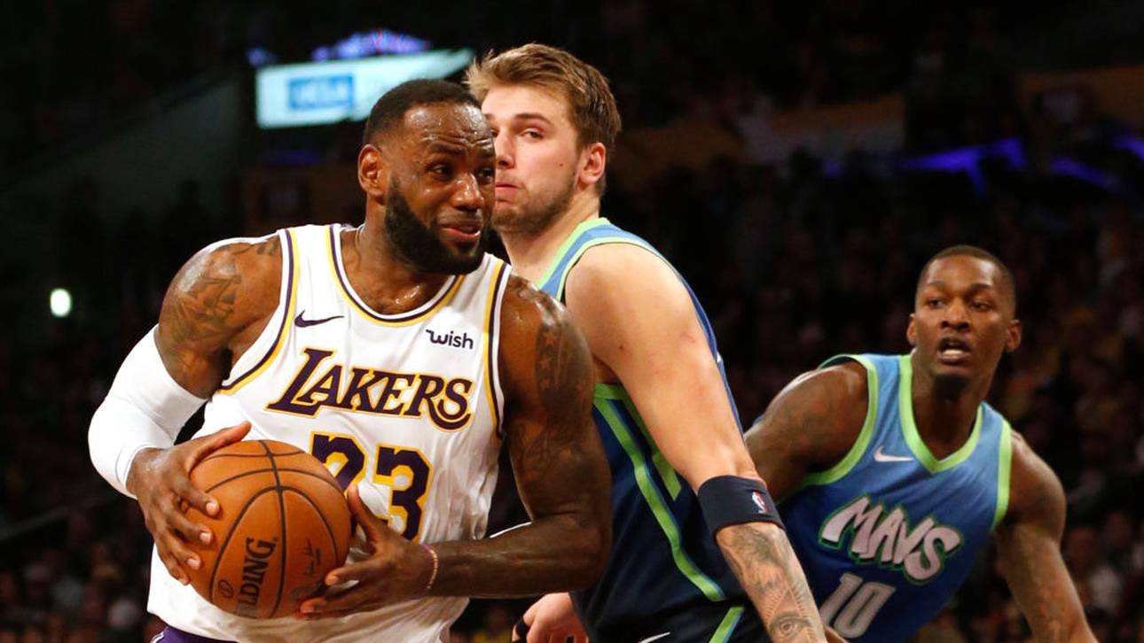 Passgeber LeBron zieht Mavs Zahn