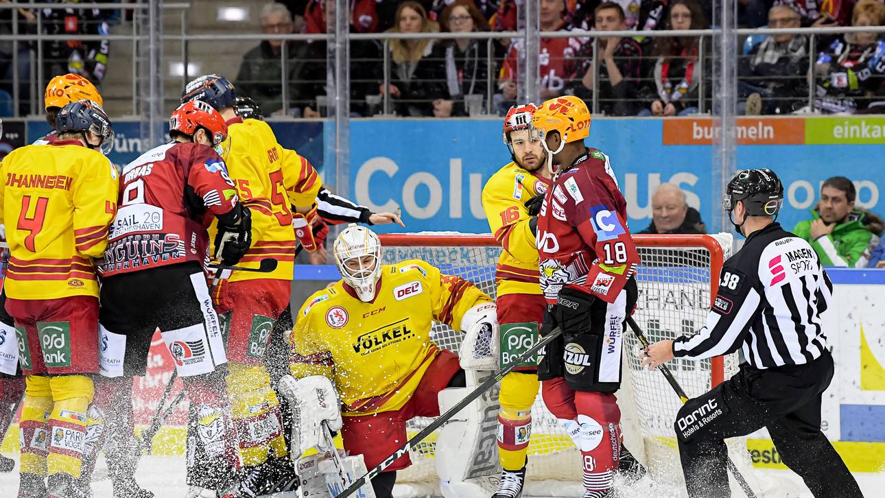 Das heiße Playoff-Rennen in der DEL