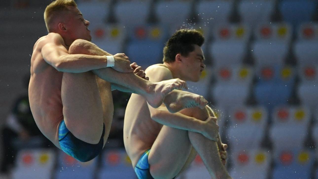 Wasserspringer-Duo erreicht Podium