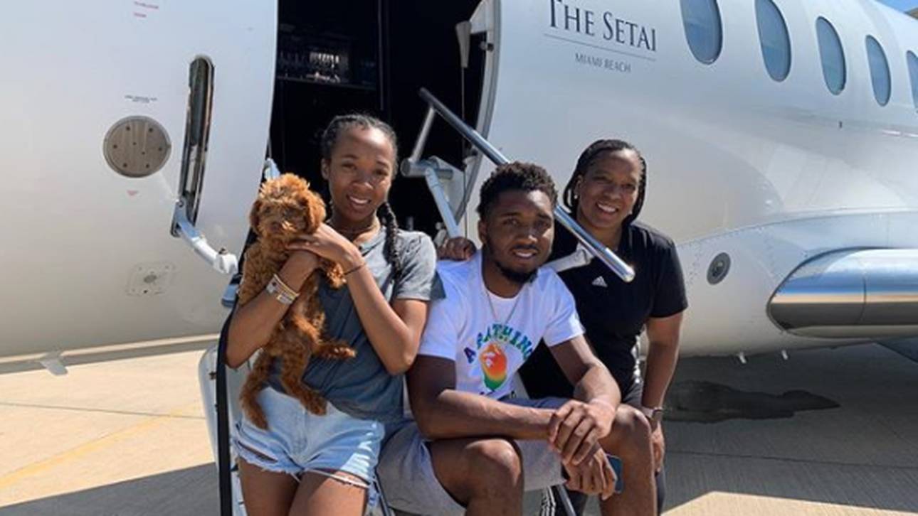 Seine Schwester Jordan und seine Mutter Nicole bedeuten Donovan Mitchell alles