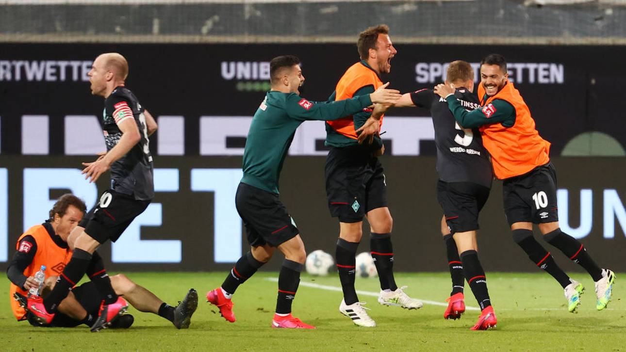 Bier-Attacke auf Bremer Spieler