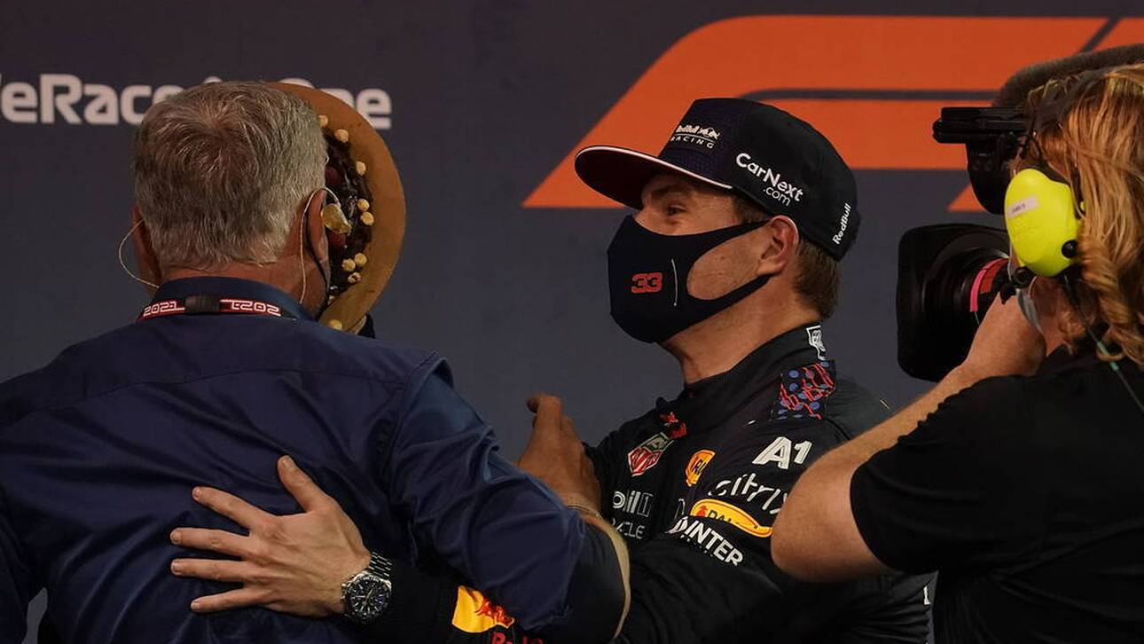 Verstappens freche Torten-Attacke