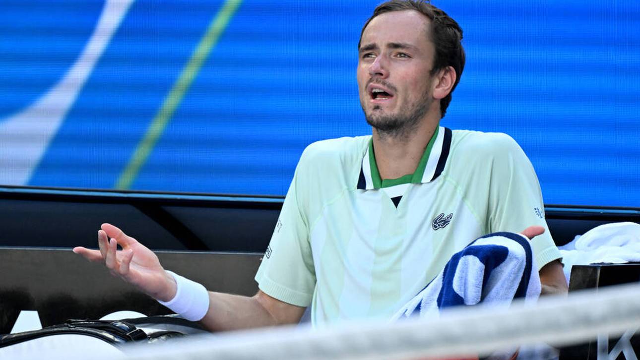 Medvedev tobt – Kanadier historisch