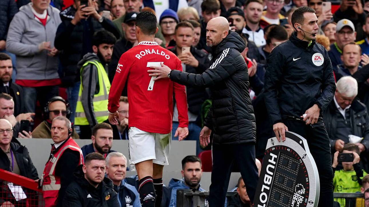 Ten Hag reagiert auf Ronaldo-Abgang