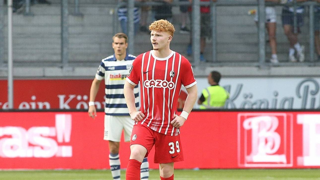 Freiburgs zweite Mannschaft marschiert