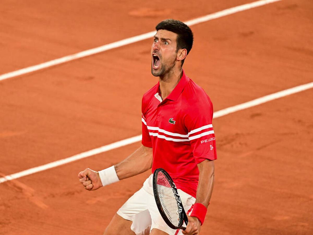 French Open Novak Djokovic Flippt Aus Brullattacke Bei Einzug Ins Halbfinale