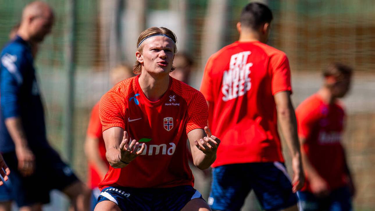 Katar: Haaland und Co. mit Zeichen