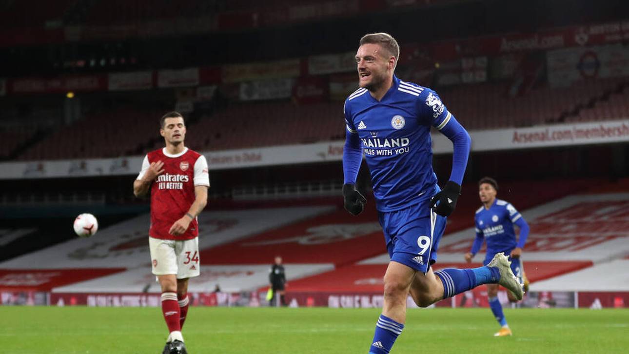 Vardy schockt FC Arsenal