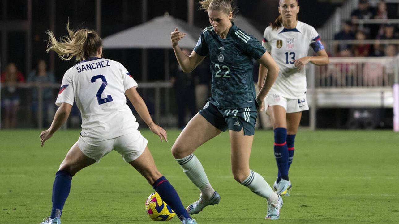 TV-Wirbel um Frauen-Länderspiel