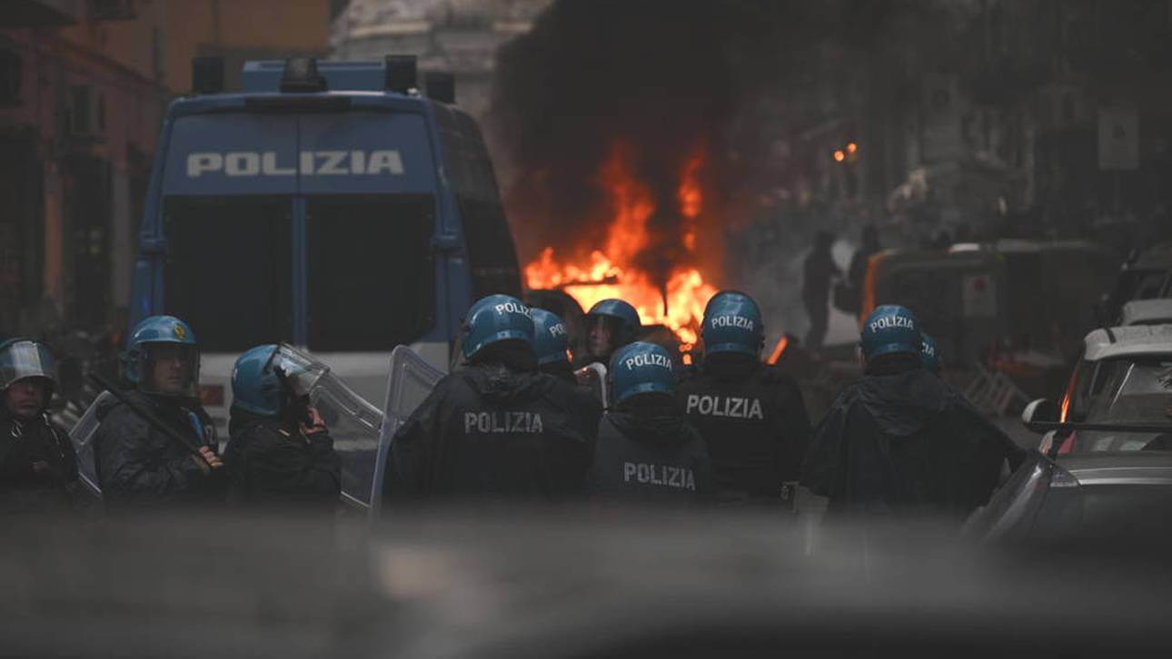 Eintracht-Chaoten festgenommen
