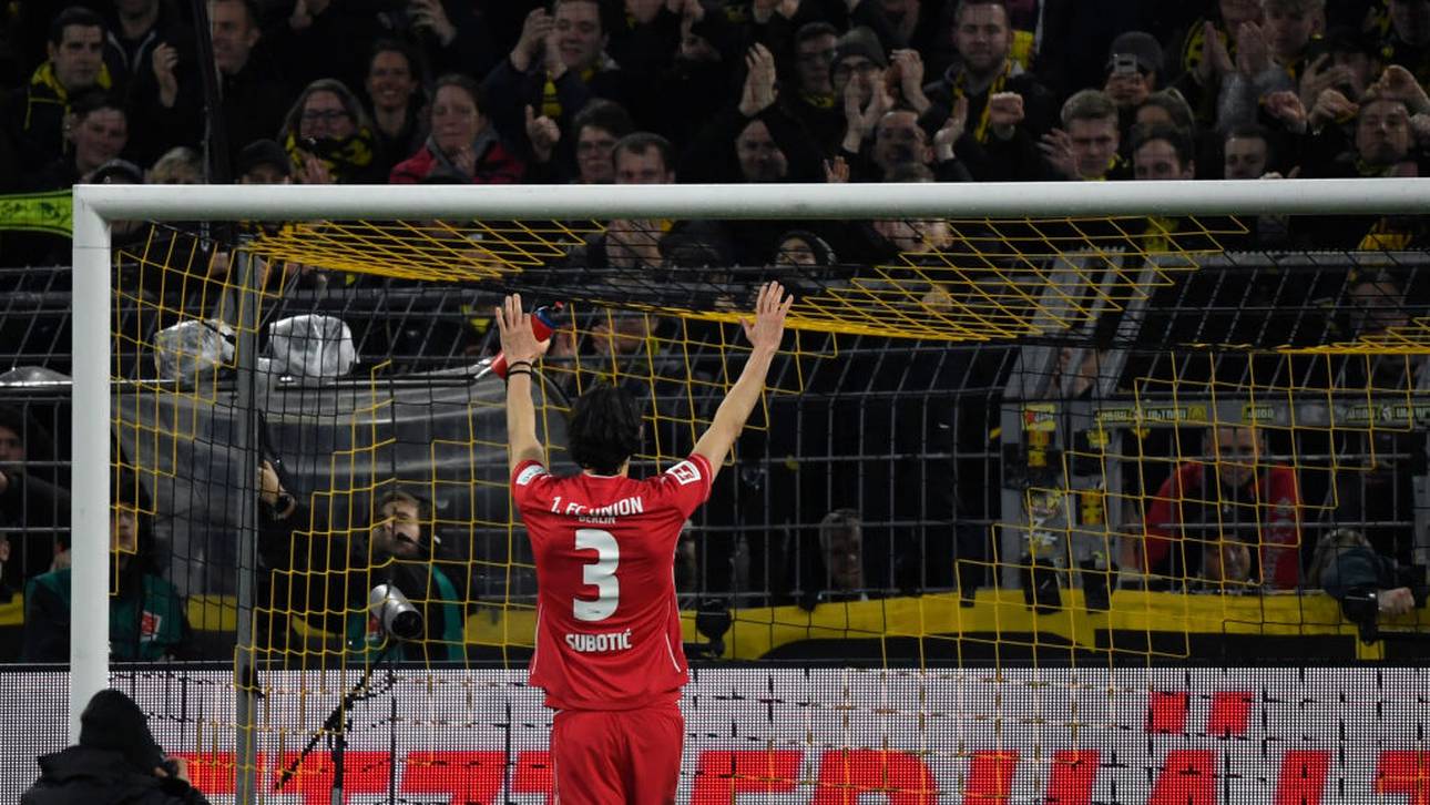 Subotic von BVB-Fans gefeiert
