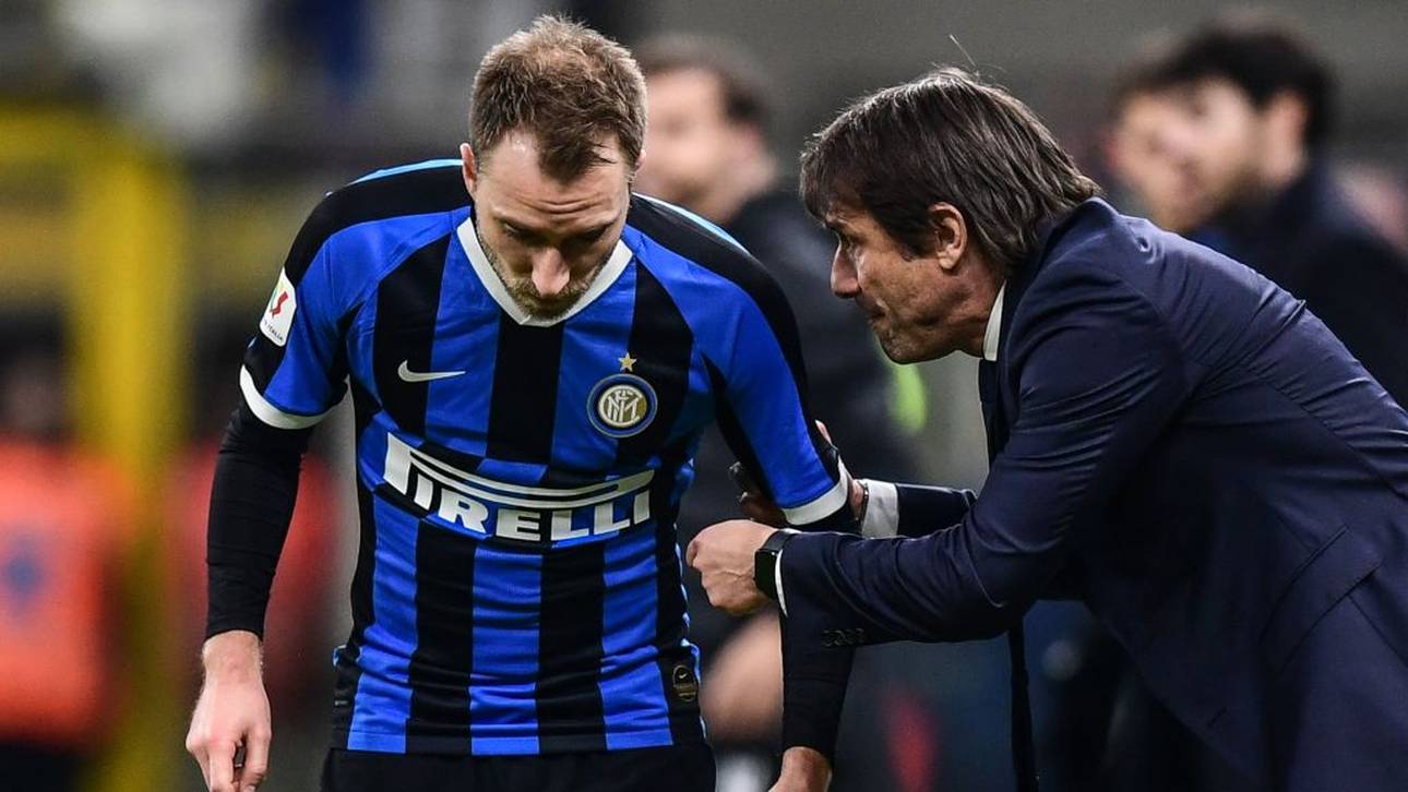 Christian Eriksen hat bei Inter-Coach Antonio Conte keine guten Karten