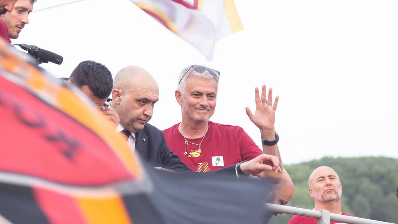 Mourinho wird zum Busfahrer