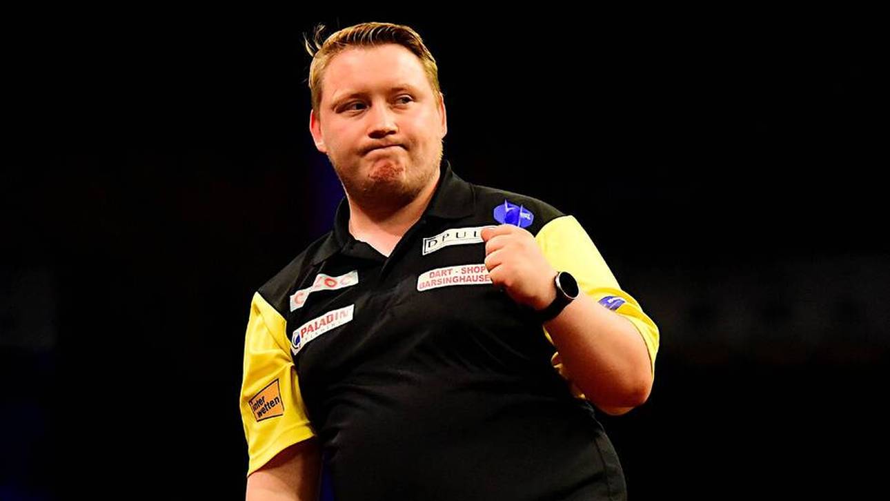 Deutsche Darts-Gegner stehen fest