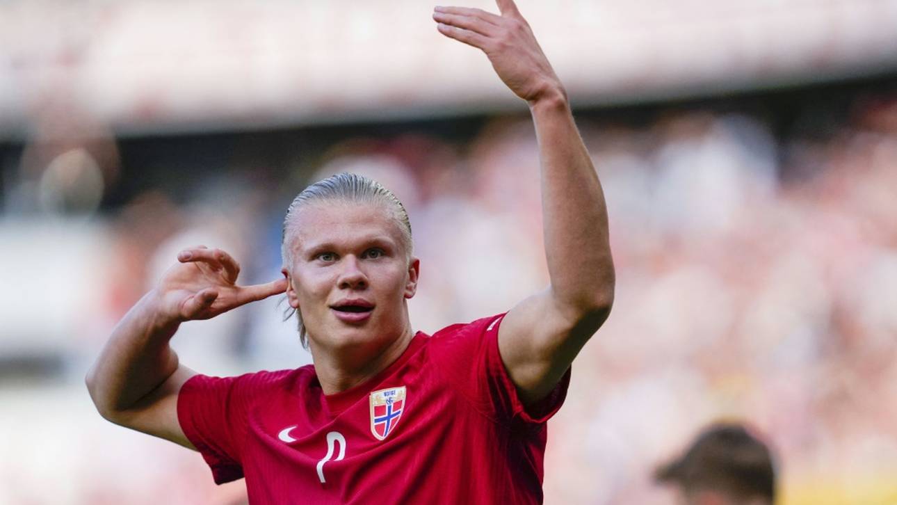 Wieder Haaland-Doppelpack: Norwegen bleibt ungeschlagen