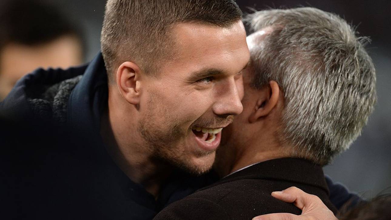 Podolski spricht mit Kölns Bossen