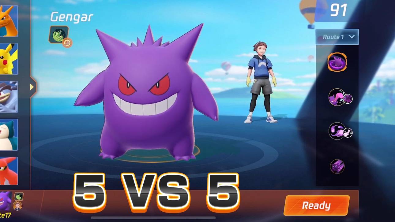 Wähle dein Pokémon und stürze dich ins "Rift"!