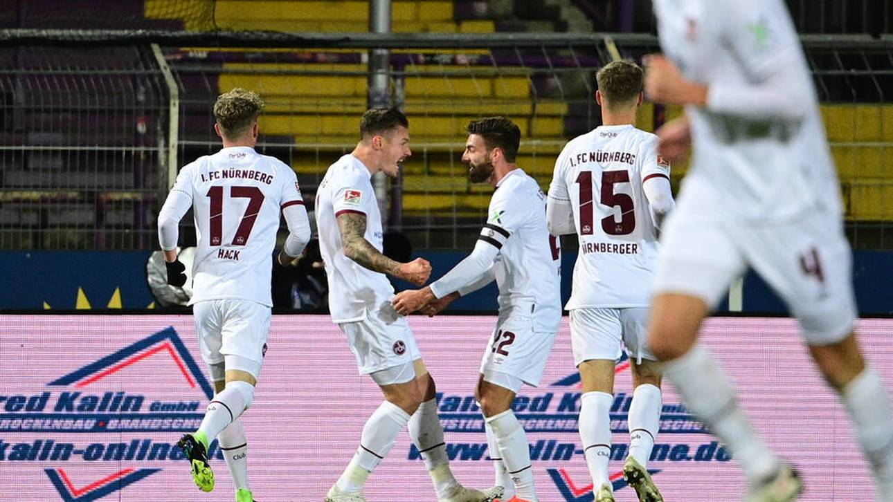 1. FC Nürnberg beendet Negativlauf