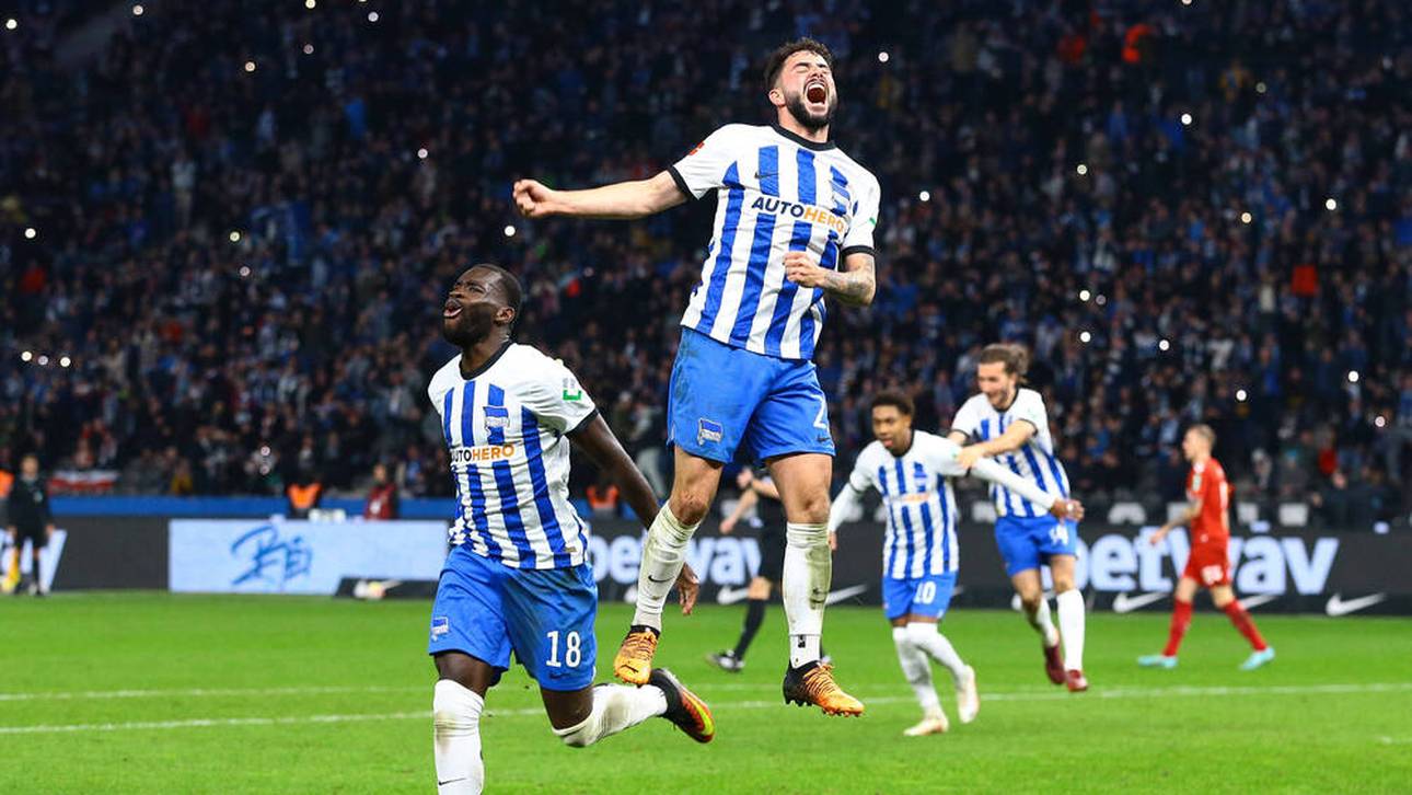 Sieg im Keller! Hertha zuckt noch