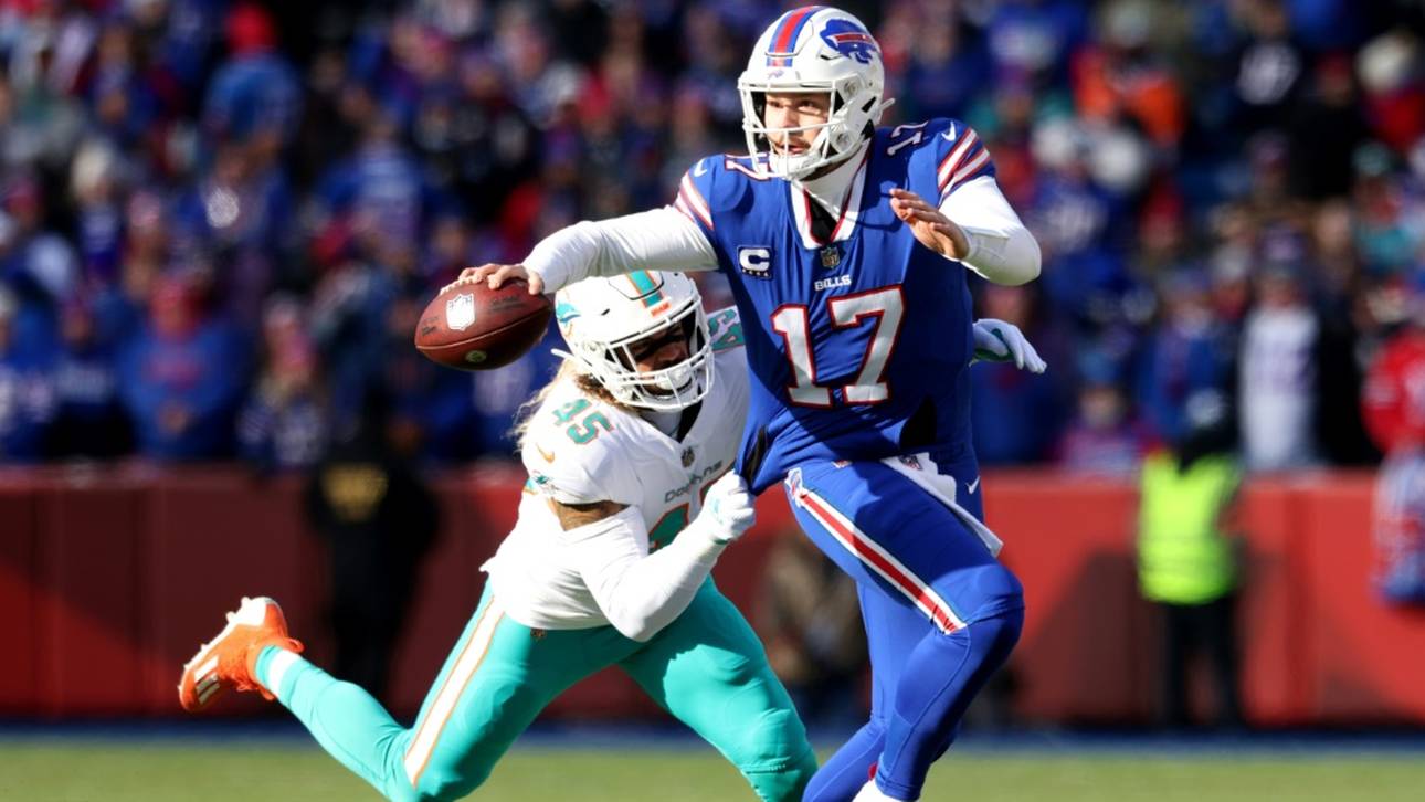 Bills weiter, aber Allen rastet aus