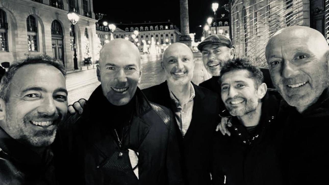 Legendäres Paris-Foto mit Zidane