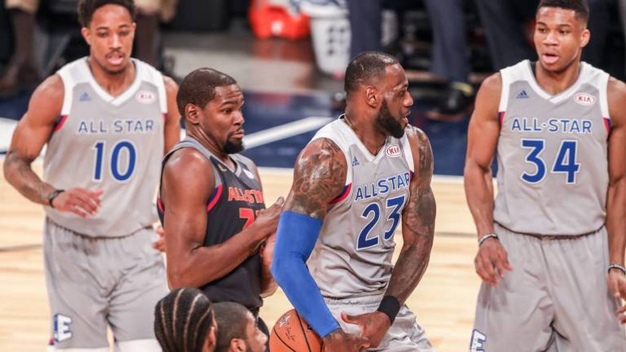 Die Starter für das All-Star-Game