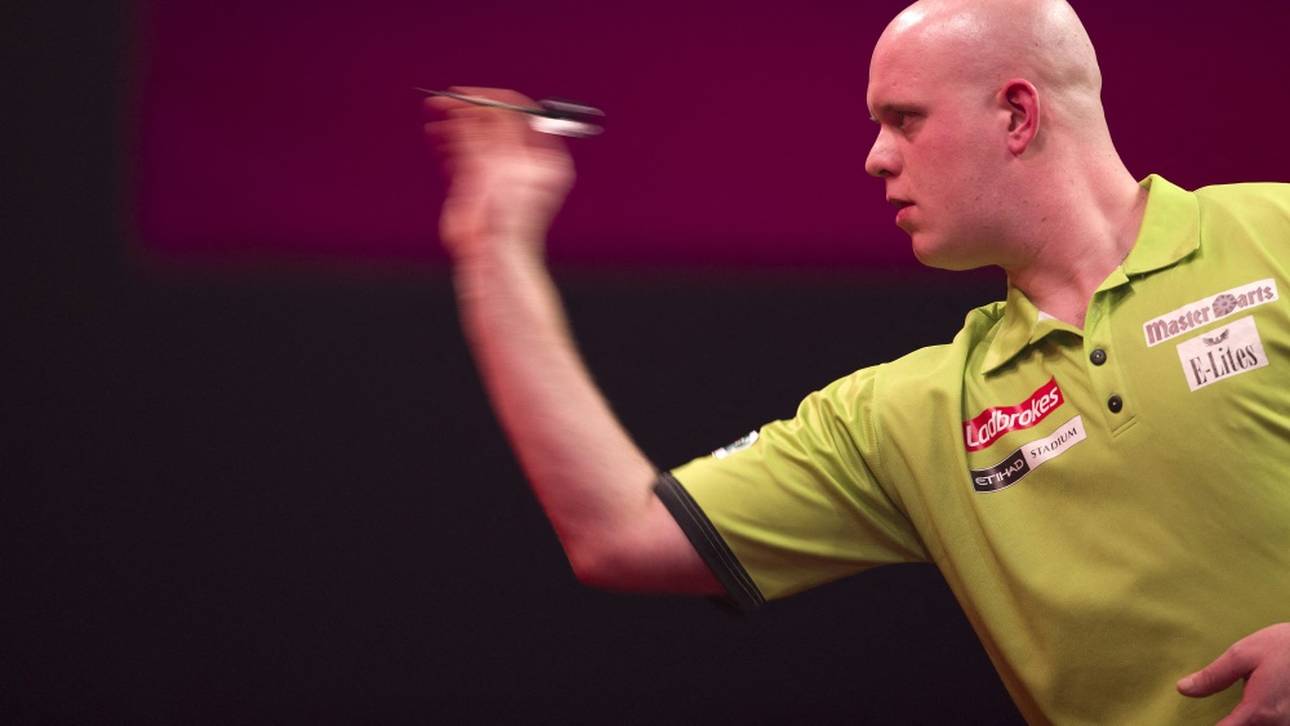 Darts: Van Gerwen scheitert im Viertelfinale
