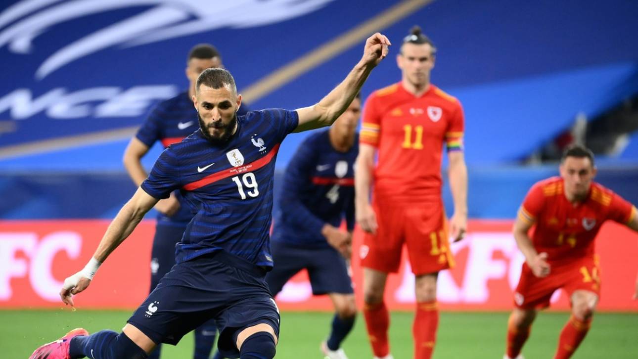 Rückkehrer Benzema verschießt Elfmeter – Frankreich schlägt Wales