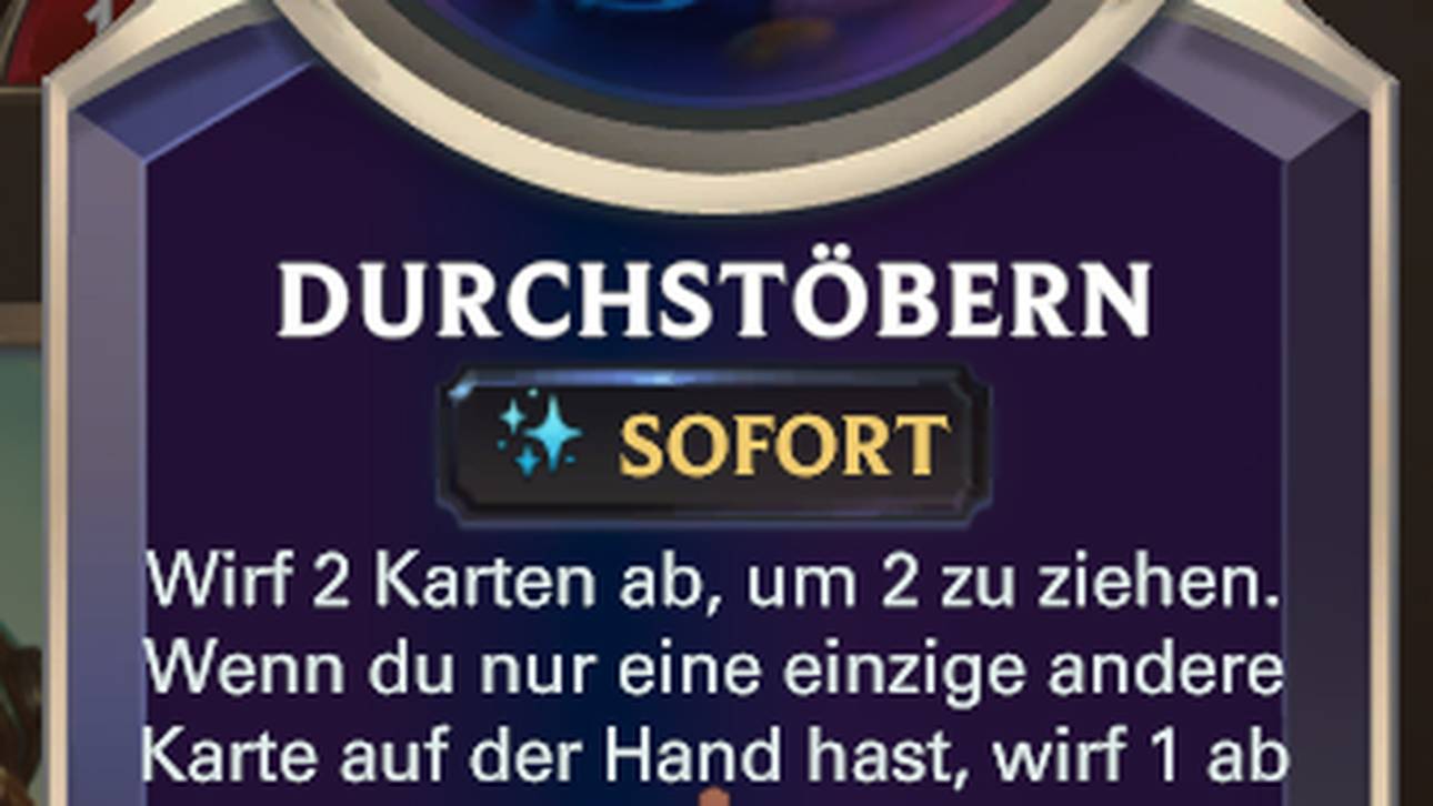 Durchstöbern wird gerne in Kombination mit Jinx gespielt.