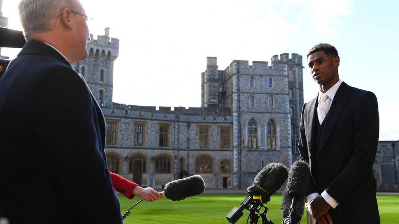 Rashford ist jetzt ein Ritter