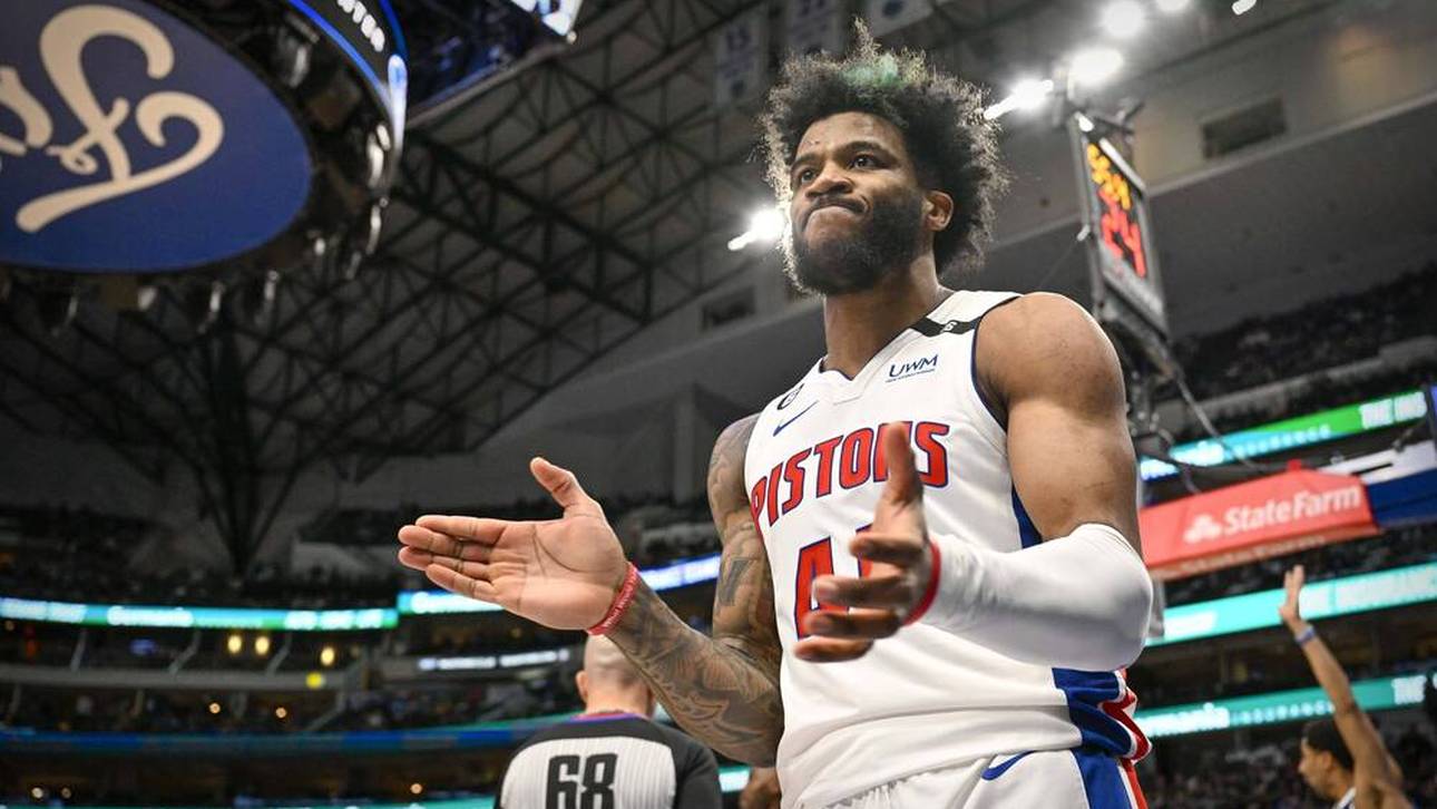 Schneesturm! Pistons weiter in Dallas