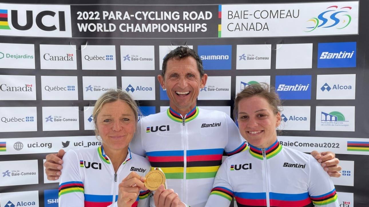 Radsport: Fünfmal WM-Gold für deutsches Para-Team