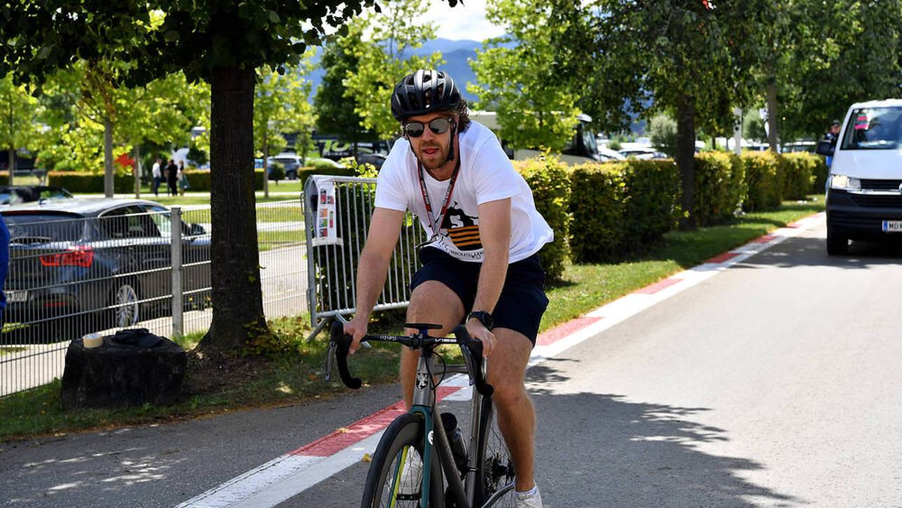 Vettel präsentiert Bio-Technologie