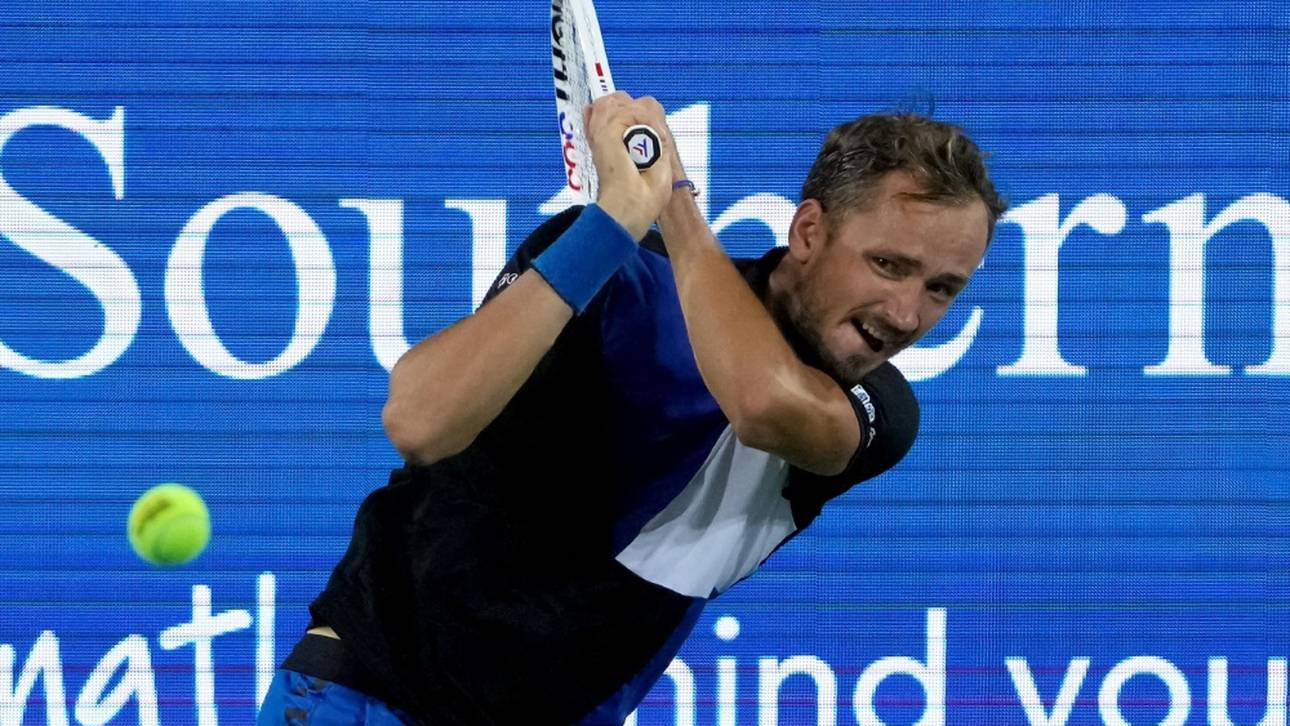 Cincinnati: Medwedew im Viertelfinale