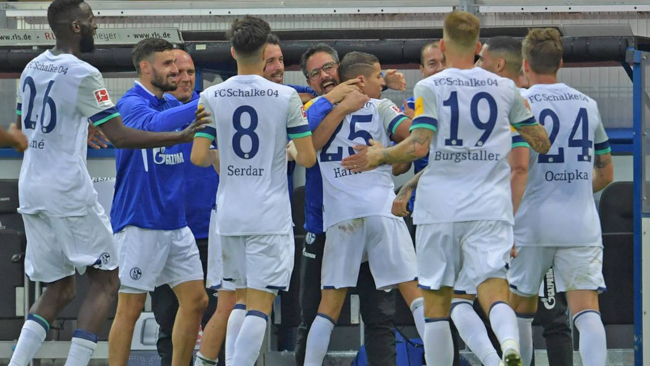 S04-Matchwinner Harit gefeiert