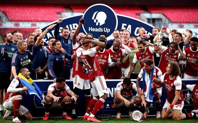 Fa Cup Arsenal Vs Chelsea Aubameyang Schiesst Gunners Nach Europa