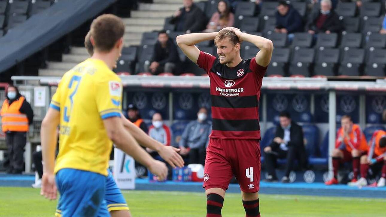 Rückschlag für FCN – Kiel nur remis