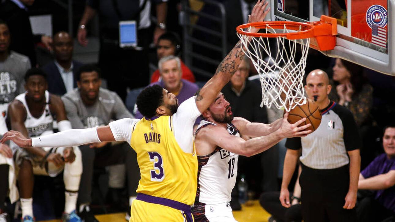Ohne LeBron: Lakers mit Klatsche gegen Nets