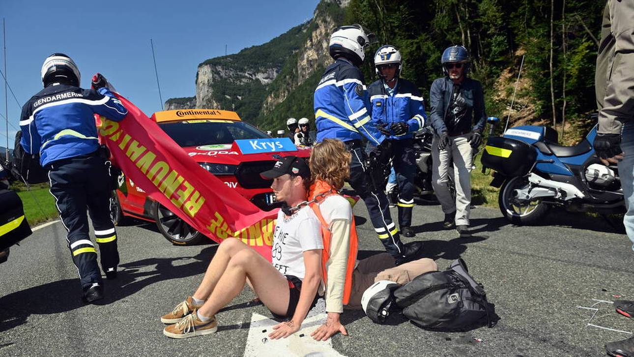 Tour-Etappe gestoppt!