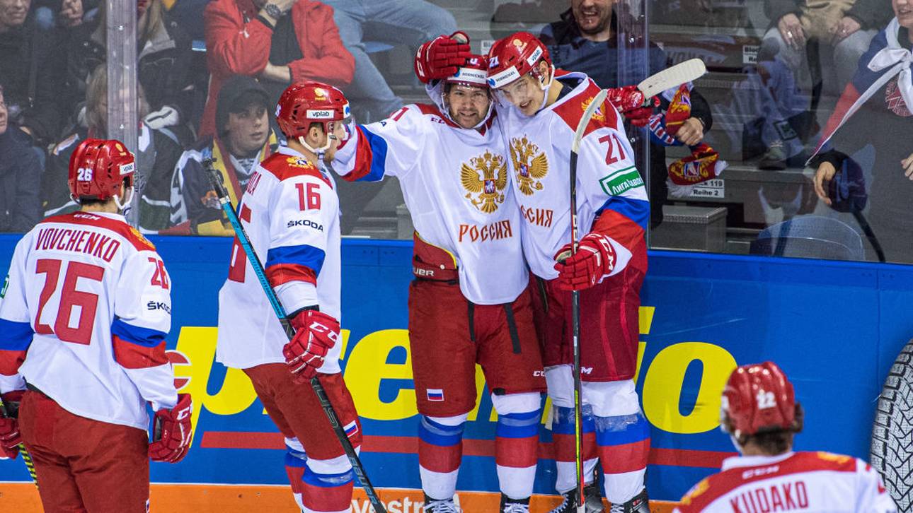 Russland bezwingt die Slowakei