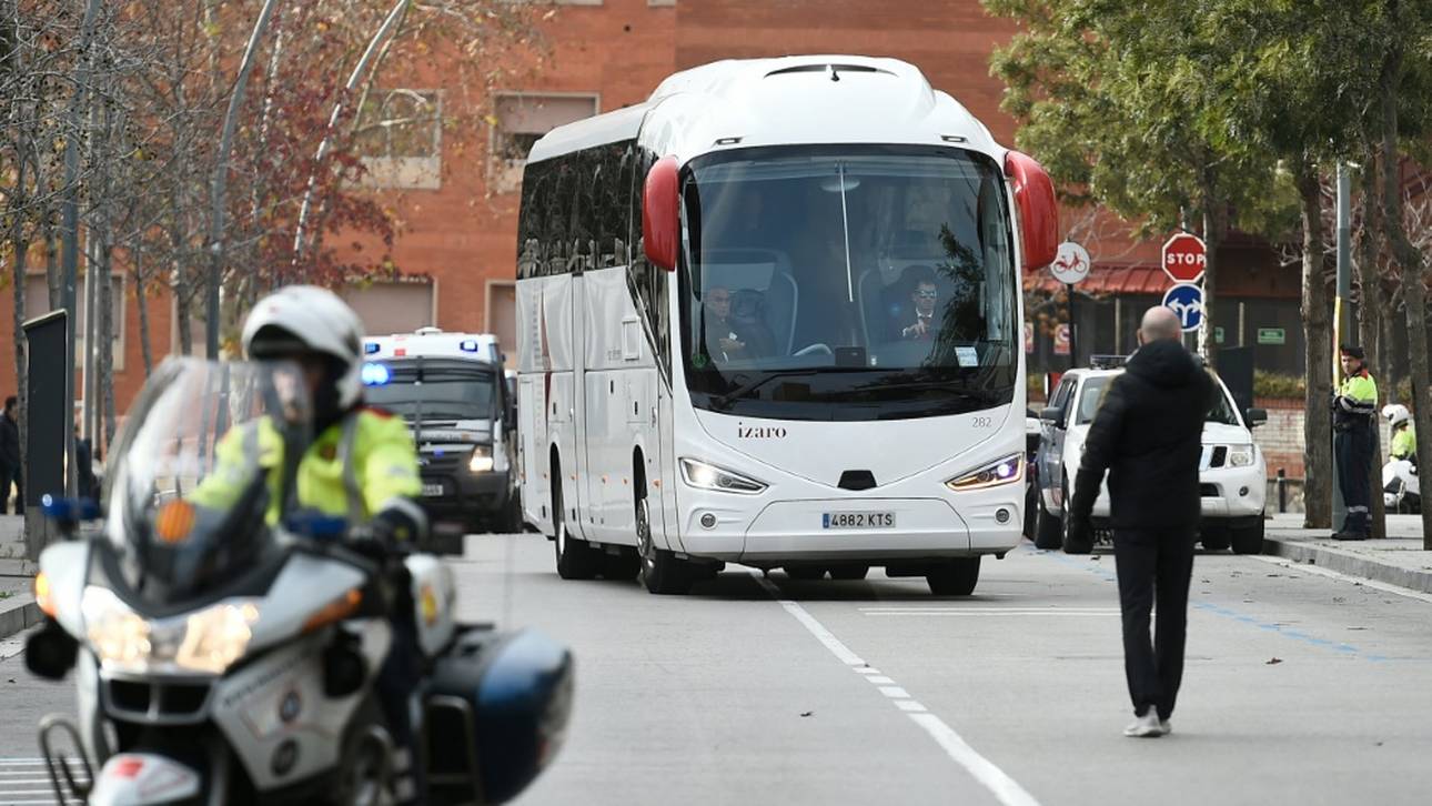 Reals Mannschaftsbus vor Liverpool-Spiel attackiert