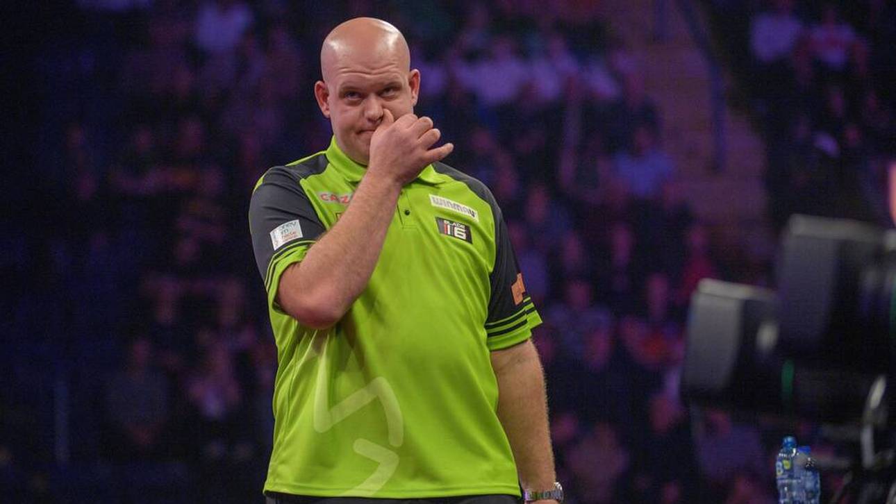 Darts-Ikone bricht in Tränen aus