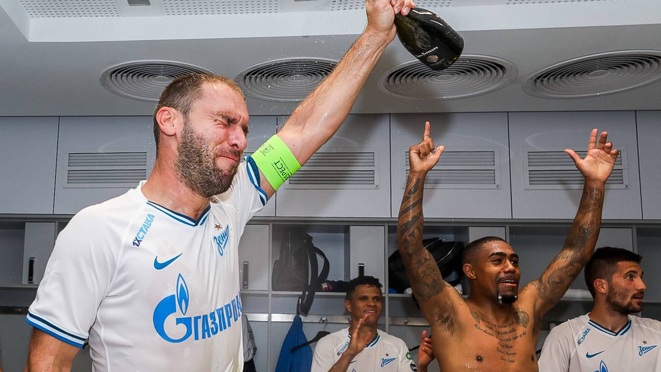 Zenit schrottet Pokal beim Feiern