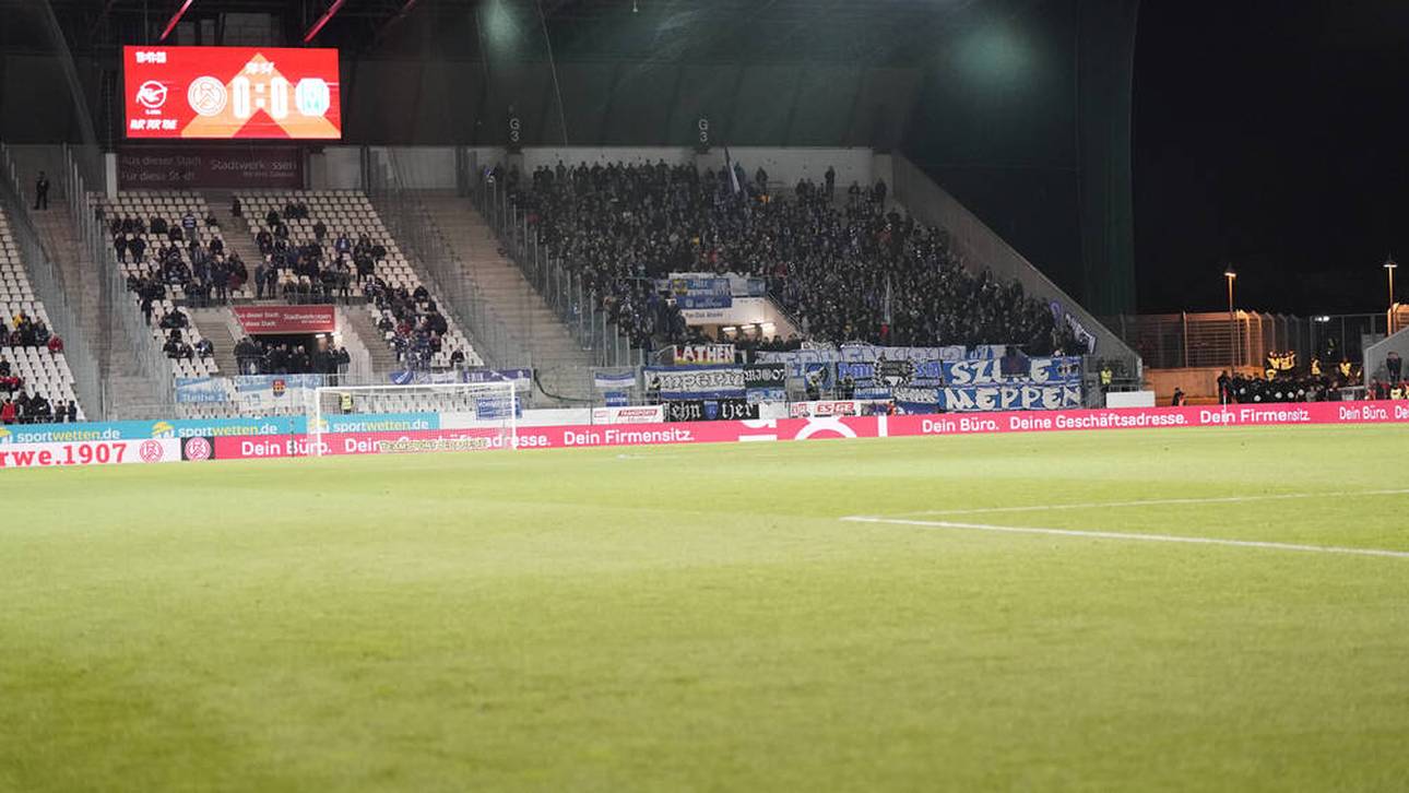 Spielunterbrechung in der 3. Liga