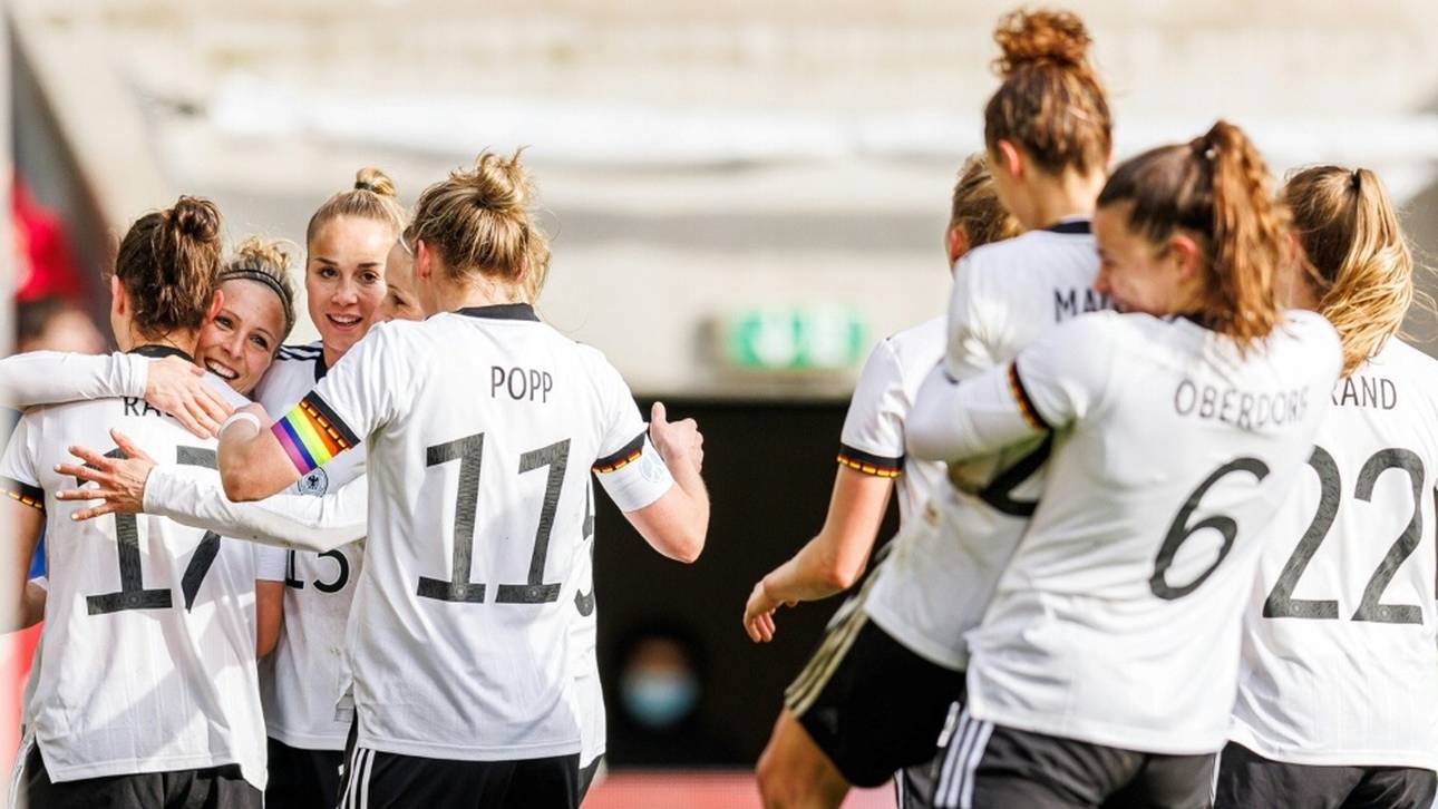 3:0 gegen Portugal: DFB-Frauen greifen nach WM-Ticket