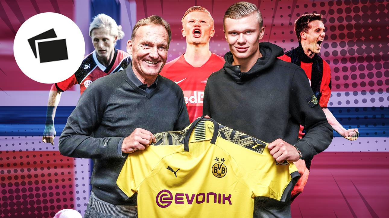 Vor Haaland: Norweger der Bundesliga