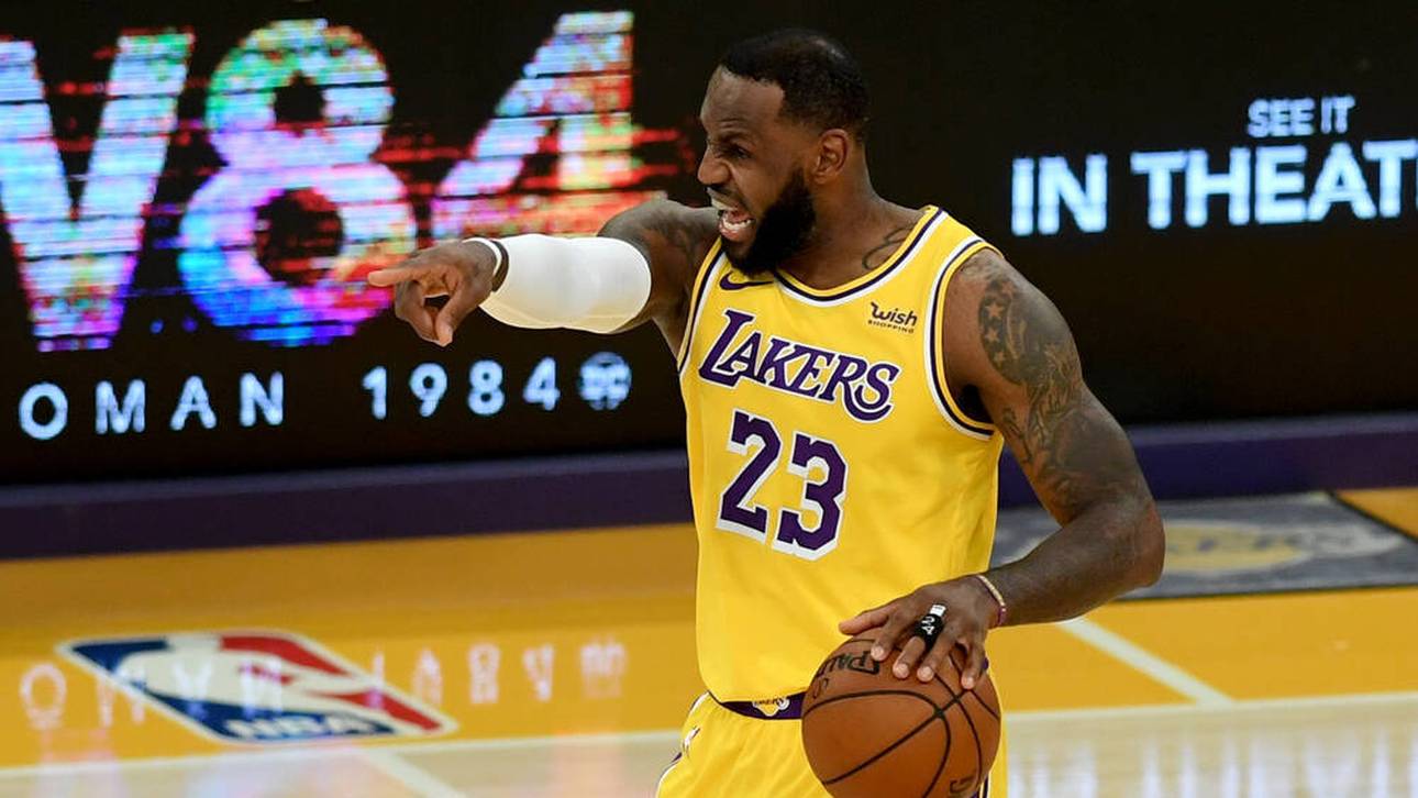 Horror-Start! LeBron rettet Lakers